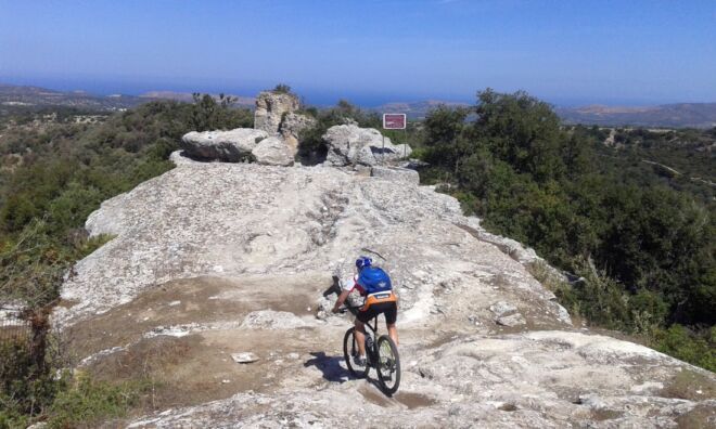 Eleftherna-MTB The Casstle on the Rocks Eleftherna-MTB The Casstle on the Rocks